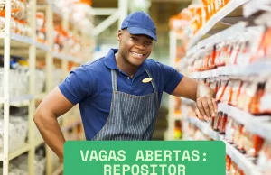 Repositor para a Aracaju – NÃO EXIGE EXPERIÊNCIA Repositor em supermercados