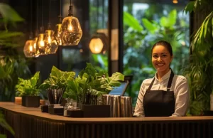 Atendente de Pizzaria Recepcionista de Restaurante