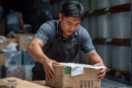 Assistente de logística de transporte