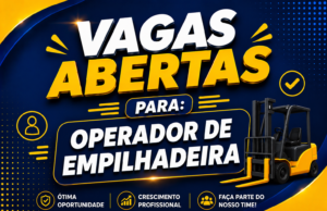 Operador De Empilhadeira – 7 vagas