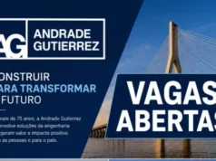Andrade Gutierrez abriu novas vagas em Sergipe