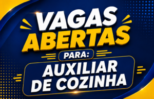Empreo – Auxiliar de Cozinha Industrial